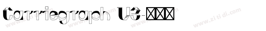 Carriegraph V3字体转换